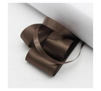 Satin Ribbon 5 Yards Moss Green Grosgrain Satin Ribbon for Packing Christmas Party Decoration Handmade DIY 16 25 38 MM(Dak Olive,6 MM)