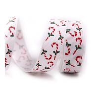 Satin Ribbon, Christmas Ribbons 0.63″ Trims Grosgrain Multicolor Organza Satin Metallic(A,10yard)