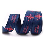 Satin Ribbon, Christmas Ribbons 0.63″ Trims Grosgrain Multicolor Organza Satin Metallic(J,10yard)