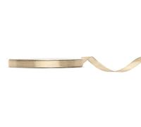 Satin Ribbon, Cold Gold, 6 mm/25 m