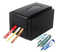 Satin Ribbon Printer Machine, Digital Label Printer for Foil Stamping and Fabric Printing, Perfect for Weddings, Parties, and Birthdays