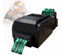 Satin Ribbon Printer Machine, Digital Ribbon Label Printer, Lanyard Textile Foil Stamping Fabric Label Printing Machine, Supports 50+ Languages For Present Wrapping