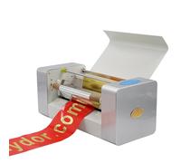 Satin Ribbon Printer Machine - Hot Stamping with Coil Device & USB Interface, 350mm Paper Feed Width, 252mm Stamping Width, 80-120m/H Printing Speed