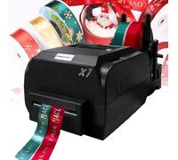 Satin Ribbon Printing Machine - Digital Stamping Printing for Gift Wrapping with Ribbon Holder