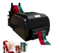 Satin Ribbon Printing Machine ribbon printer machine Supports 50+ Languages,150MM/S,for Floral Bouquet/Crafts(Double Row)