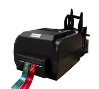 Satin Ribbon Printing Machine Single Row/Multiple Row Digital Ribbon Printer Ribbon Printing Machine with Ribbon Holder DIY Ribbon Printer Machine Supports 50+ Languages(Double row)