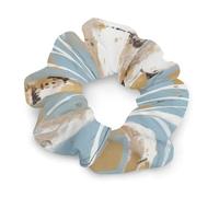Satin Scrunchies, Love Birch Tree Print Ponytail Scrunchies Durable Hair Bands Elastic Hair Bands with Fashionable Hair Ties for Women