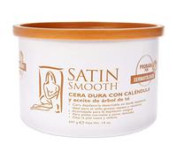 Satin Smooth Calendula Golden Hard Wax with Tea Tree Oil For Women 14 oz Wax