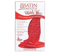 Satin Smooth Wild Cherry Pebble Wax with Vitamin E For Women 35 oz Wax