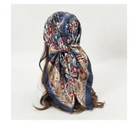 Satin Square Scarf Women Elegant Silk Neckerchief Shawl Wraps Headband Handle Hair Accessories Bandana for Daily Wear, Parties or Decoration(XTD06JSC033-03)