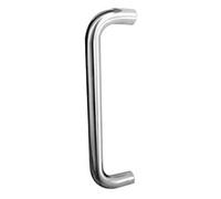 Satin Stainless Steel D-Shaped Bolt Through Pull Handle 19mm x 225mm