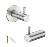 Satin Stainless Steel Single Robe Hook | ZAS76SS