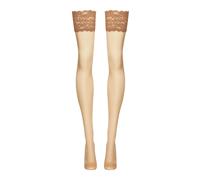 Satin Touch 20 Stay-Up - female - Wolford - Tights - Beige - M - Underwear M