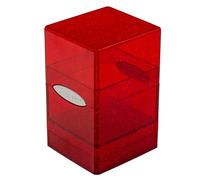 Ultra Pro Satin Tower - Glitter Red