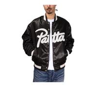Satin Varsity Jacket Black Waterproof - male - Patta - Bomber Jackets - Black - M - Jackets M