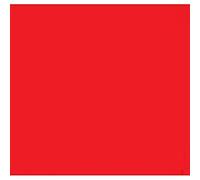 Satin Wrap Luxury Tissue Wrapping Paper Cherry Red 5 Sheet 50 x 76 cm - Acid Free