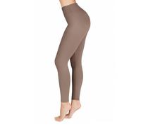 SATINA High Waisted Leggings for Women - Leggings for Regular & Plus Size Women - Tan Leggings Women - Leggings for Women |3 Inch Waistband (Plus Size, Tan)