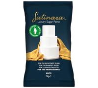 Satinara 1kg White Sugar Paste, Fondant Icing
