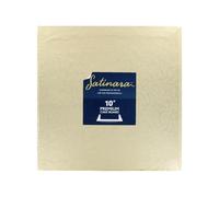 Satinara Cake Board | Gold | 10" Cake Drum, Pale Gold Foil Covered, 12mm Thick - 10 Inch Square, Single