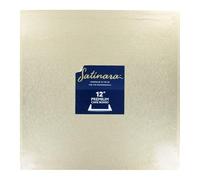 Satinara Cake Board | Gold | 12" Cake Drum, Pale Gold Foil Covered, 12mm Thick - 12 Inch Square, Single