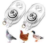 SATINIOR 2 Pcs Bird Leg Trap Professional Bird Pigeon Leg Trap for Chicken, Pheasant, Wild Duck, Partridge Mallard and Other Medium-Sized Birds Tying Birds' Feet Won't Hurt Them