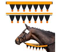 SATINIOR 2 Pcs Halloween Rein Covers for Halloween Holiday Horse Costume Accessories Festive Decor Equestrian Riding Gifts