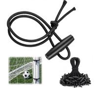 SATINIOR 50 Pack Elastic Bungee Cords with T-Shaped Toggle, 7 Inch Heavy Duty Ball Bungee Cords Sturdy Tarp Tie Down for Soccer Goal Frame Camping Tents Cargo Patio Umbrellas Awning