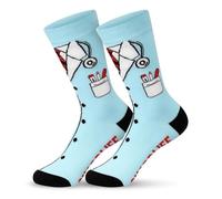SATINIOR Unisex Funny Doctor Socks Novelty Socks for Men Women Nurse Doctor Gifts Hospital Workers Holiday Christmas Gifts