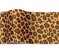 SatinWrap Luxury Printed Tissue Wrapping Paper Leopard 5 Sheets