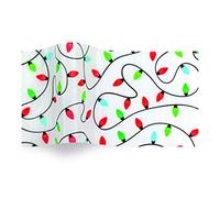 SatinWrap Luxury Printed Tissue Wrapping Paper Light Parade 5 Sheets, SD 383-200 B