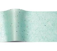 SatinWrap Luxury Tissue Wrapping Paper Aquamarine Gemstone Sparkle 5 sheets