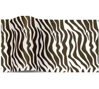 SatinWrap Luxury Zebra Printed Tissue Wrapping Paper 20 Sheets