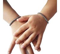 Satisfactory Nation Baby Bracelet Nazariya for Boys and Girls to Protect from Evil Eye Black and White Bracelet