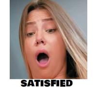 SATISFIED, Adult DVD, 2 Hours 40 Minutes Runtime, 4 Scenes, 18+ Only --Disk Only--