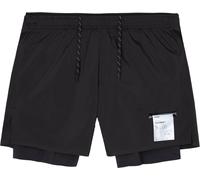Satisfy - Running shorts - Techsilk 8 Short Black for Men - Size M Black