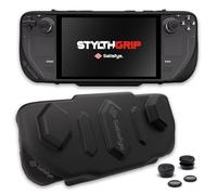 Satisfye - StylthGrip Bundle, Compatible With The Steam Deck & OLED. Bundle Includes: StylthGrip, Hard Shell Cover, RYZE Thumbpads and Rubbers (2+2) & StylthGlass Pro Screen Protector