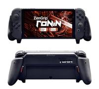 Satisfye - ZenGrip Ronin Grip, a Dockable Switch Grip Compatible with Nintendo Switch & OLED - Comfortable & Ergonomic Grip, Joy Con & Switch Control. #1 Switch Accessories Designed for Gamers (Black)