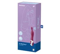 Satisfyer A-Mazing 1 Berry Sex Toy G-Spot Vibrator Vibrating Dildo Rechargeable