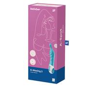Satisfyer A-Mazing 2 Turquoise Sex Toy G-Spot Vibrator Vibrating Dildo