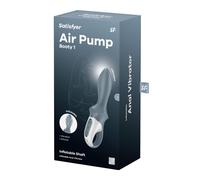Satisfyer Air Pump Booty 1 - Grey - Anal Butt Plug Toy