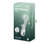 Satisfyer Air Pump Booty 3 Grey Green Sex Toy Anal Vibrator Plug Rechargeable