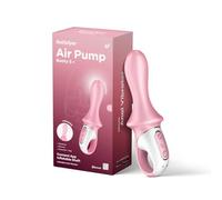 Satisfyer Air Pump Booty 5 Connect App Anal Vibrator | Sex Toys | Pink | Inflatable & Bluetooth Control | Body-Safe Silicone | Adult Sex Toy | Rechargeable pleasure for Men and Women | Prostate