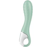 Satisfyer Air Pump Vibrator 3 | 7.9 inch (20 cm) | G-spot Stimulation | Inflatable tip for More Intense Stimulation | 12 Vibration Programs | Rechargeable | Waterproof (IPX7) | Skin-Friendly Silicone