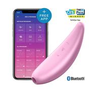Satisfyer App Enabled Curvy3 Plus Clit Stimulator Unforgettable Pressure Waves