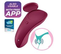 Satisfyer Sexy Secret Panty Vibrator App Controlled Red