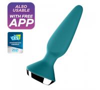 Satisfyer Butt Plug Plug-Ilicious 1 Petrol