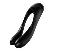 Satisfyer Candy Cane Black. Satisfyer Candy Cane Finger Vibrator Black
