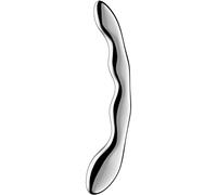 Satisfyer Cosmic Crest 2 stainless steel double-ended dildo, Poids 0.968 Kg, Color Money