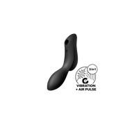 SATISFYER CURVY TRINITY 2 - BLACK - Ladies G-Spot Vibrator