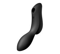 SATISFYER CURVY TRINITY 2 - BLACK - Ladies G-Spot Vibrator
